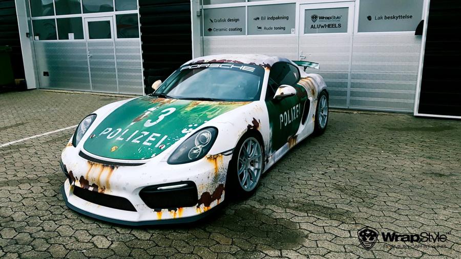 Porsche Cayman GT4 by WrapStyle '2016